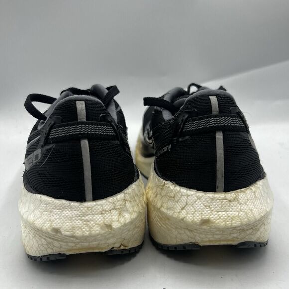 Saucony Womens Triumph 20 Black White Running Shoe Sneaker S10759-10 Size 9 - Picture 7 of 12
